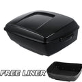 Set of 2 Black Trunk Latches for Harley Touring Electra Street Road Glide (2014–2025)