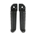 Black Driver Passenger Footpegs for Yamaha YZF R1 R6 (1998-2025) (2003-2020)