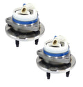 Set of 2 Front Wheel Bearing & Hub Assembly for Buick Chevy (4-Wheel ABS)