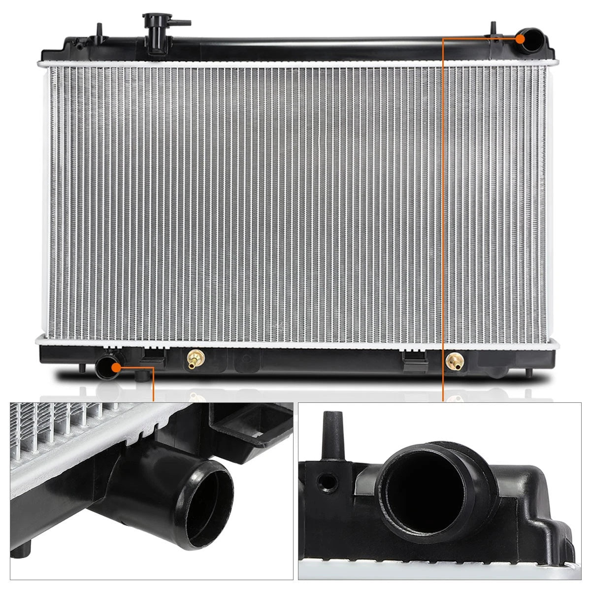 OE Replacement Aluminum Radiator for Nissan 350Z (2003–2006) DPI-2576