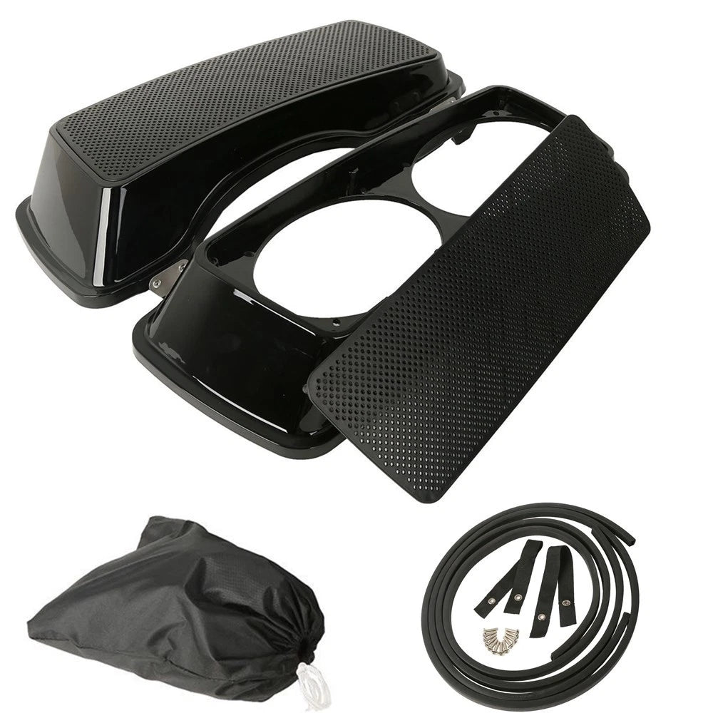 Saddlebag Dual 6x9 Speaker Lids for Harley Touring Road King Glide (1993–2013)