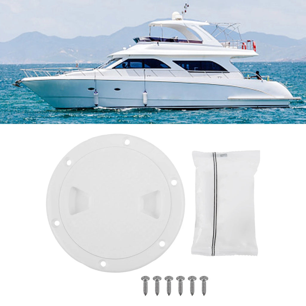 Round Non Slip Inspection Hatch for Marine Use (4 Inch, 6 Inch, 8 Inch)