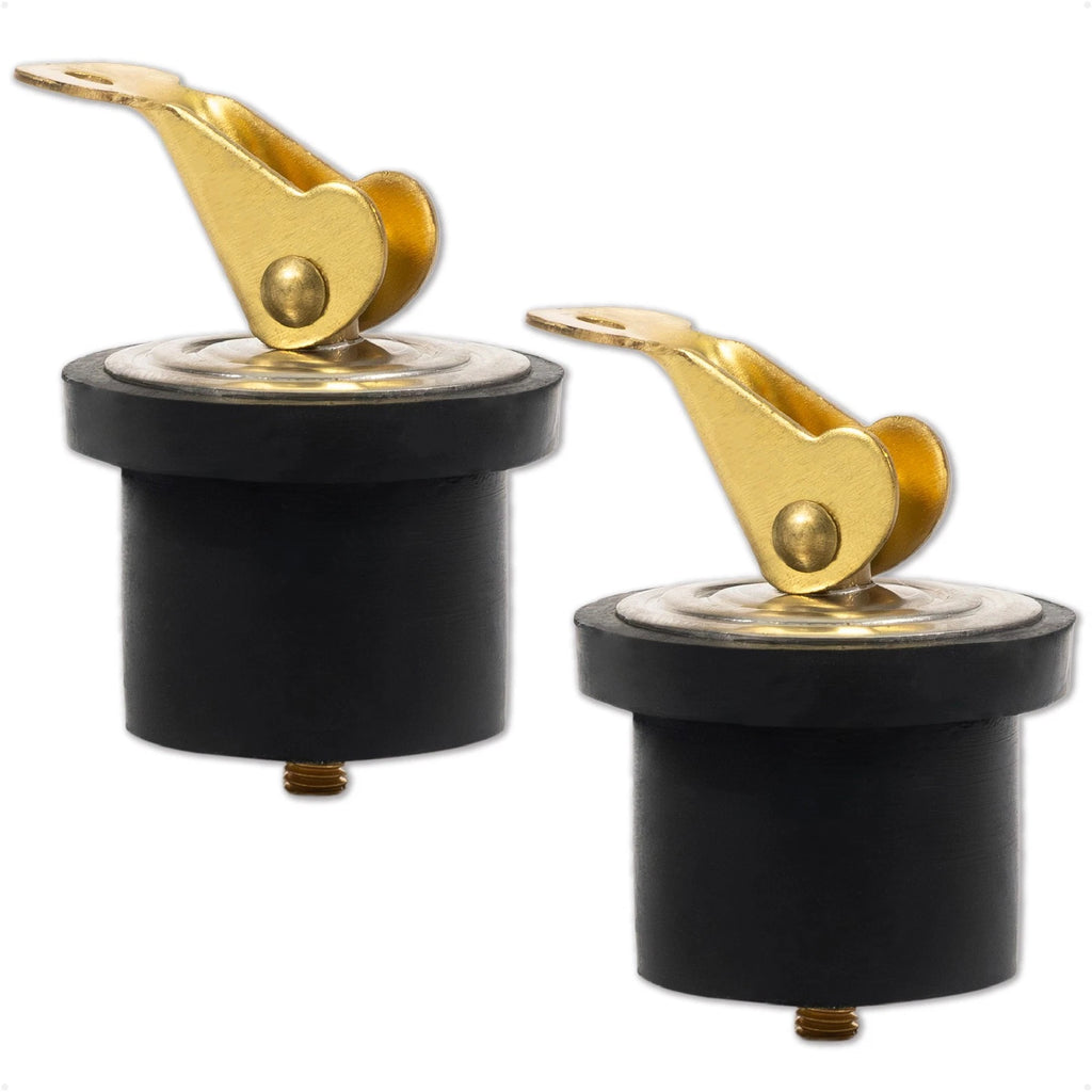 2X Livewell Bailer Drain Plug for 7/8-Inch Diameter Drains