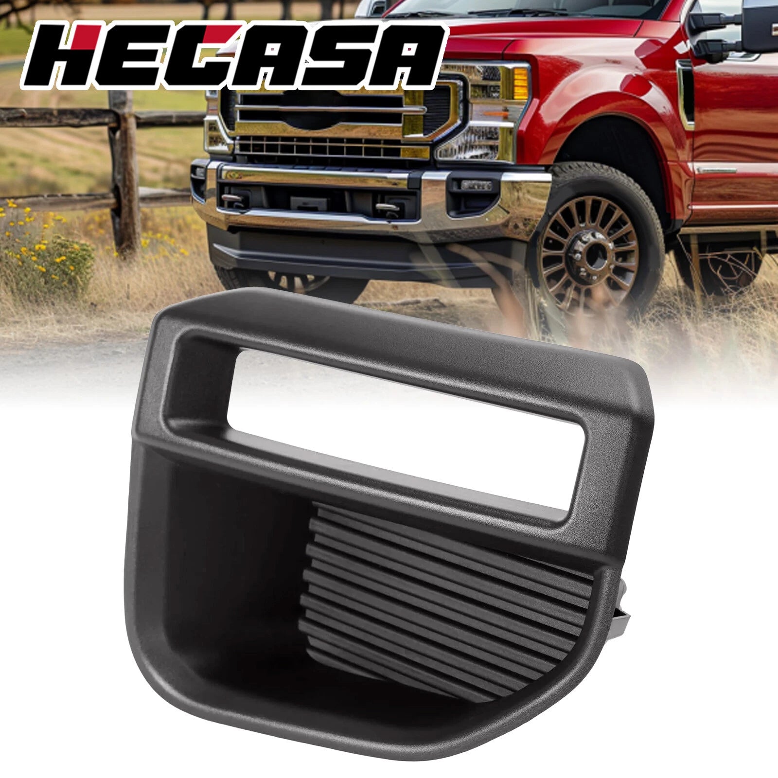 Left Front Fog Light Bezel for Ford F250 F350 F450 F550 Super Duty (2020–2022)