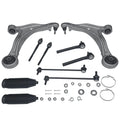 10PC Front Lower Control Arms Sway Bar Tie Rods for Honda Odyssey (2005–2010)