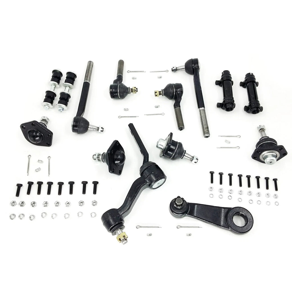 14pc Front Tie Rods and Ball Joints Kit for Chevrolet Blazer S10 (1998-2005)