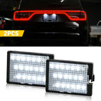 LED Rear License Plate Lights Pair for Dodge Durango (2014–2020)