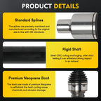 Front CV Axle Shaft Assembly for Ford F-150 Expedition (2015–2020)