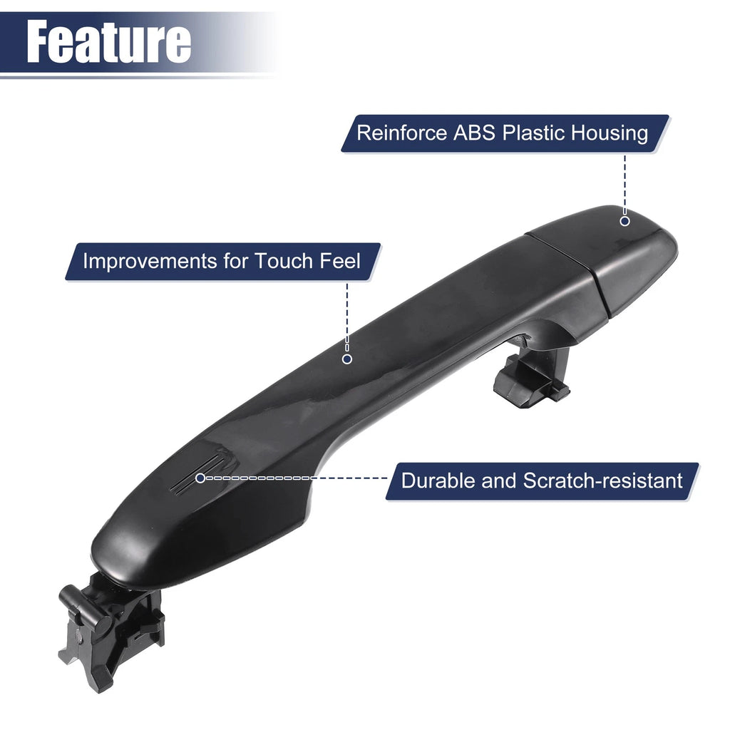 2 Pcs Exterior Door Handle for Toyota Camry  718844651912