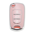Car Key Case for Hyundai i10 i20 i30 i35 ix20 ix25 ix30 ix35 (3 Buttons)