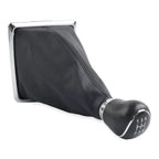 1x Shift Gear Knob 5 Speed Leather Boot for Ford Focus (2005-2012)