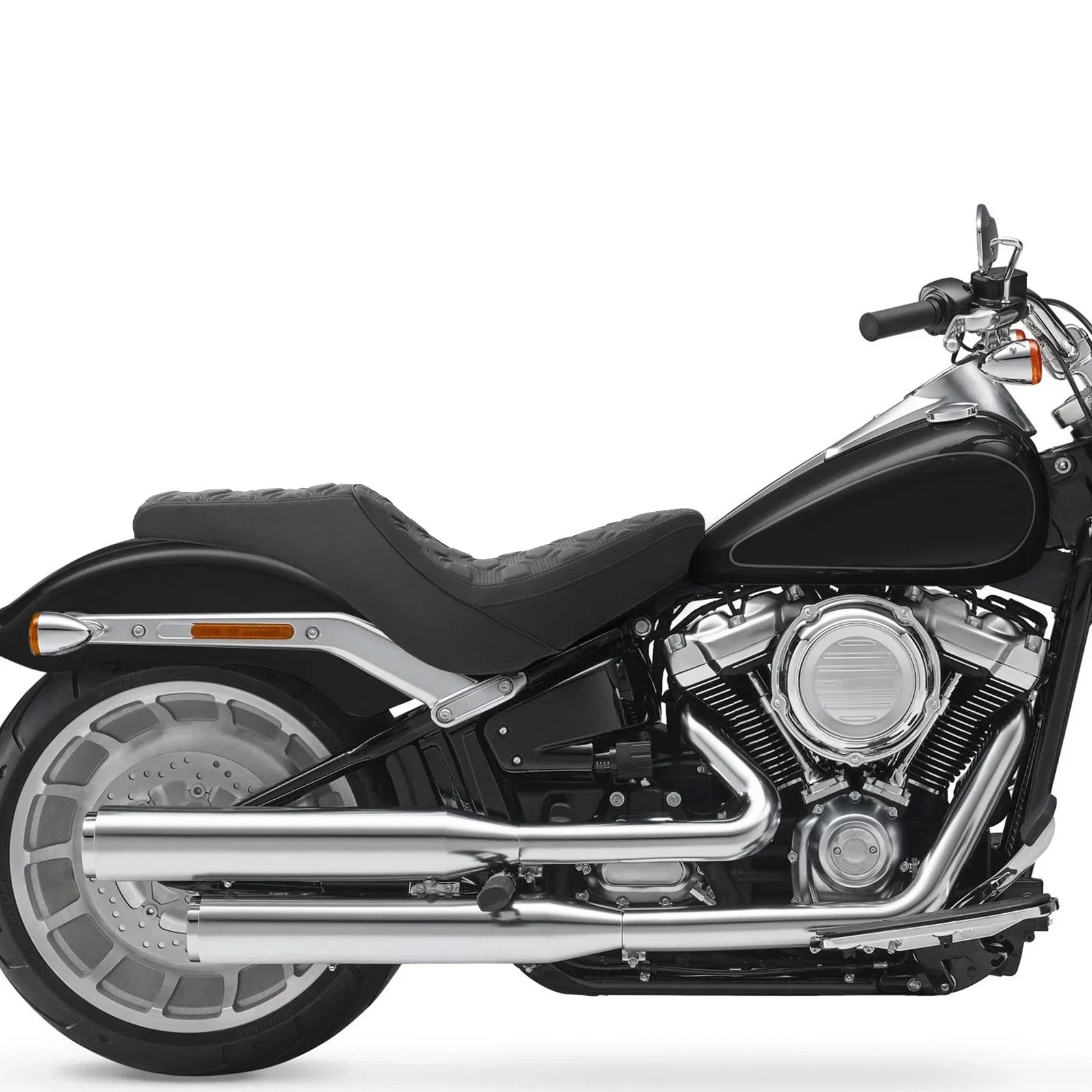 Driver Passenger Seat for Harley Softail Slim Deluxe Street Bob (2018-2025)