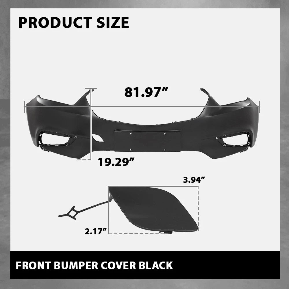 Front Bumper Cover for Buick Encore (2017–2021)