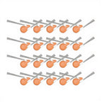 Side Brushes Kit 10 pcs for Narwal FREO Z10 Turbo Robot Vacuum Cleaner