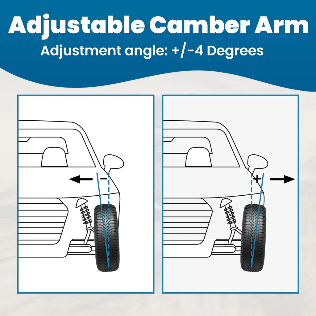 Rear Camber Adjustment Control Arms for Mini Cooper (2004-2013) +/- 4 Degrees