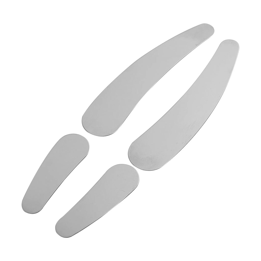 Set of 2 Chrome Frame Trim Inserts for Harley Softail FXST FLSTC (1984–2017)