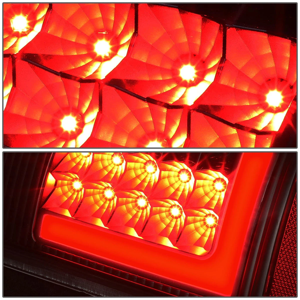 Red LED L-Bar Tail Brake Light Lamps for Ford Super Duty F150 (1999–2007)