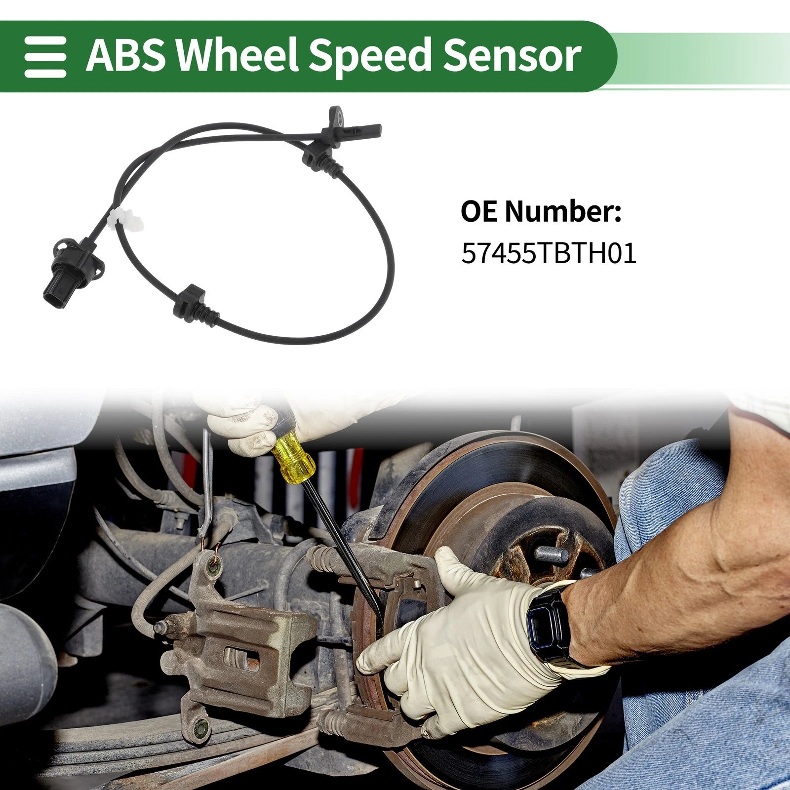 ABS Wheel Speed Sensor No. 57455TBTH01 for Honda Crider (2019)
