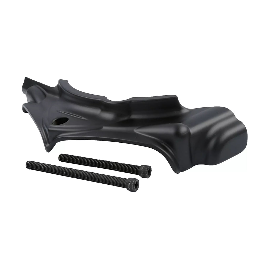Black Cylinder Base Side Cover for Harley Touring, Dyna (2006-2016)