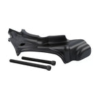 Black Cylinder Base Side Cover for Harley Touring, Dyna (2006-2016)