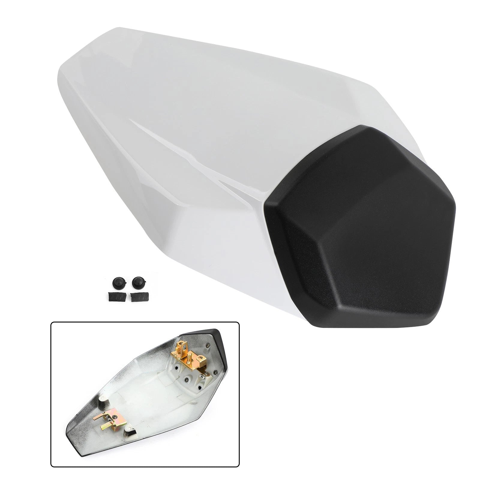 Rear Seat Fairing Cover Cowl for Kawasaki ZX6R (2019–2024) White