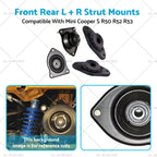 Set of 4 Strut Mounts for Mini Cooper S R50 (2002–2006) 31306759498