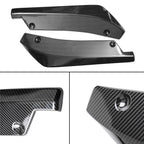 2Pcs Rear Bumper Lip Diffuser Splitter Canard for