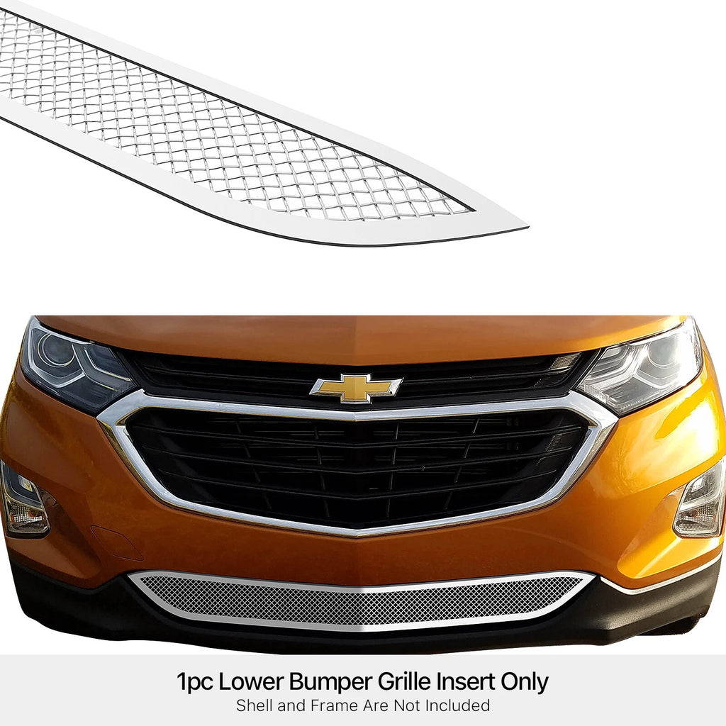 Stainless Chrome Mesh Grille Insert for Chevy Equinox (2018-2021)