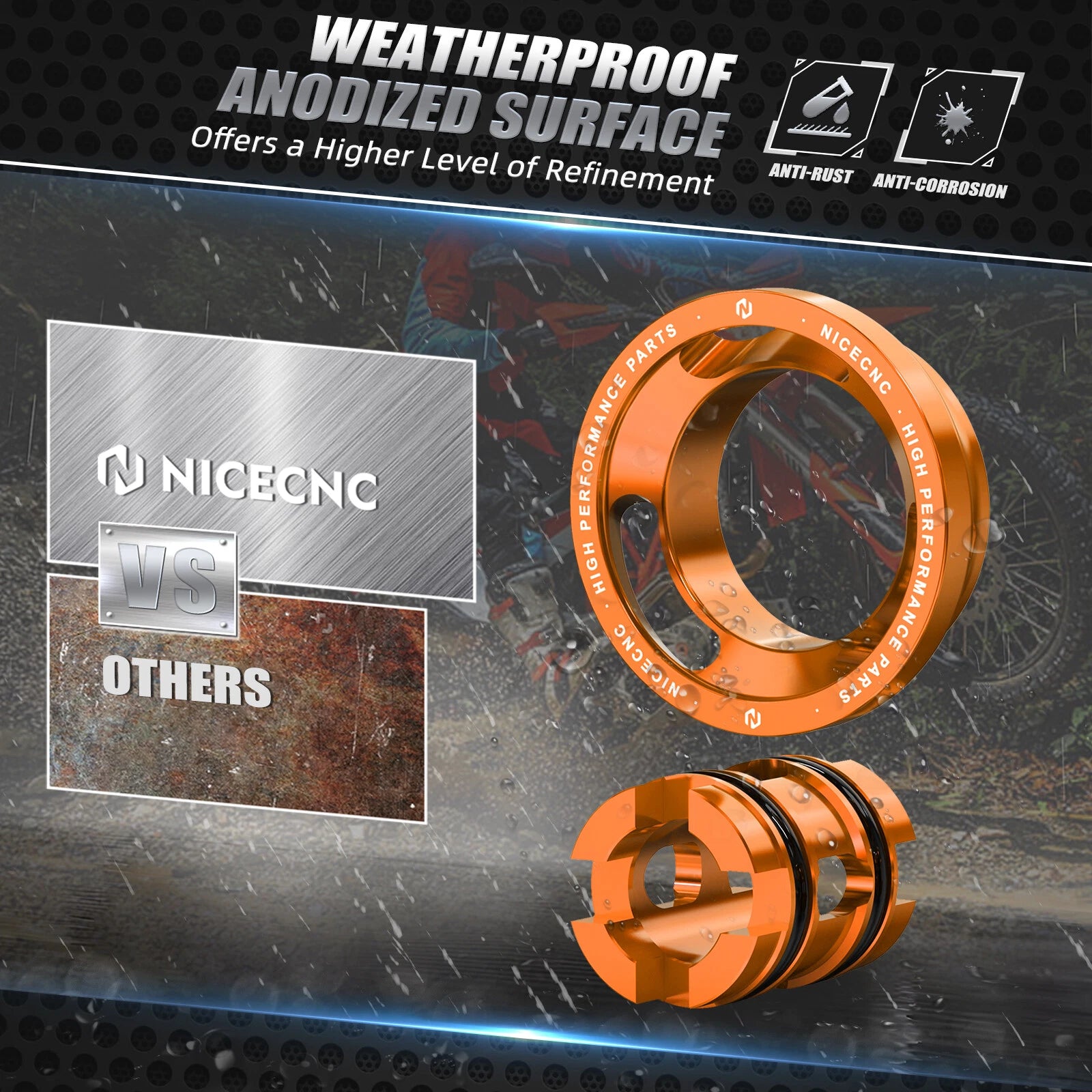 Front Lowering Kit -30mm for KTM 300 XCW XC-W TPI Six Days (2017–2023)