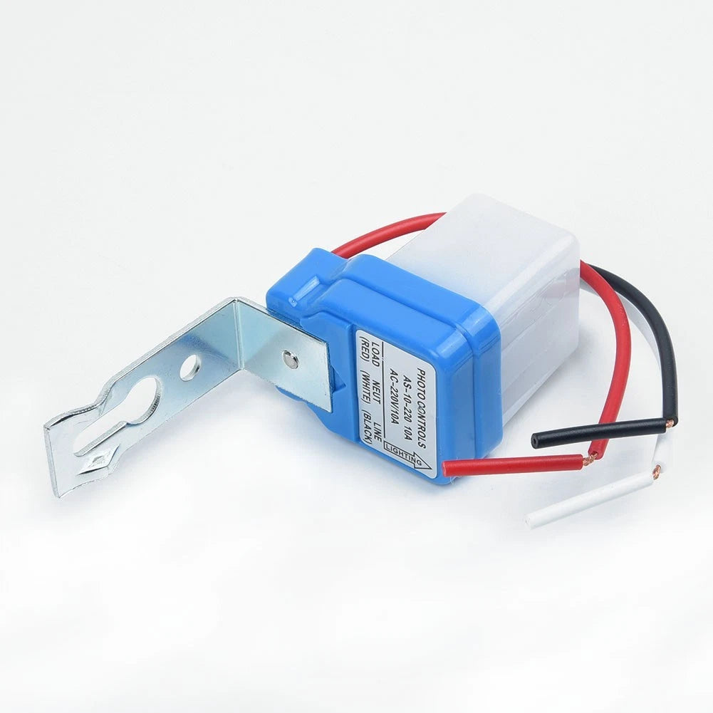 LED Lamp Street Light Sensor Auto-On/Off Photocell Switch for AC 220V 10A