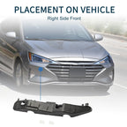 Right Front Bumper Retainer Bracket for Hyundai Sonata (2015-2017)