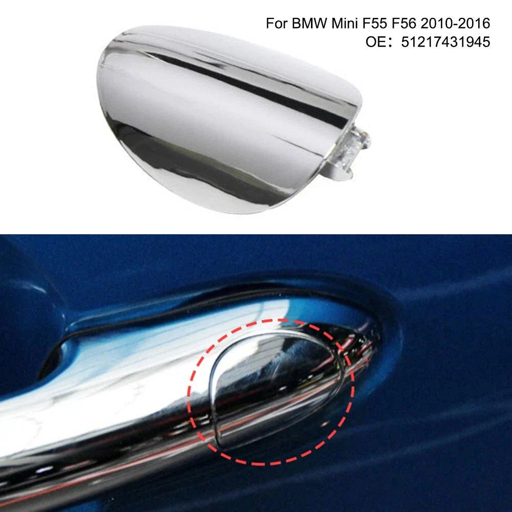 1x Door Handle Lock Key Hole Cover Trim Cap for Cooper F55 F56 (2013���2019)