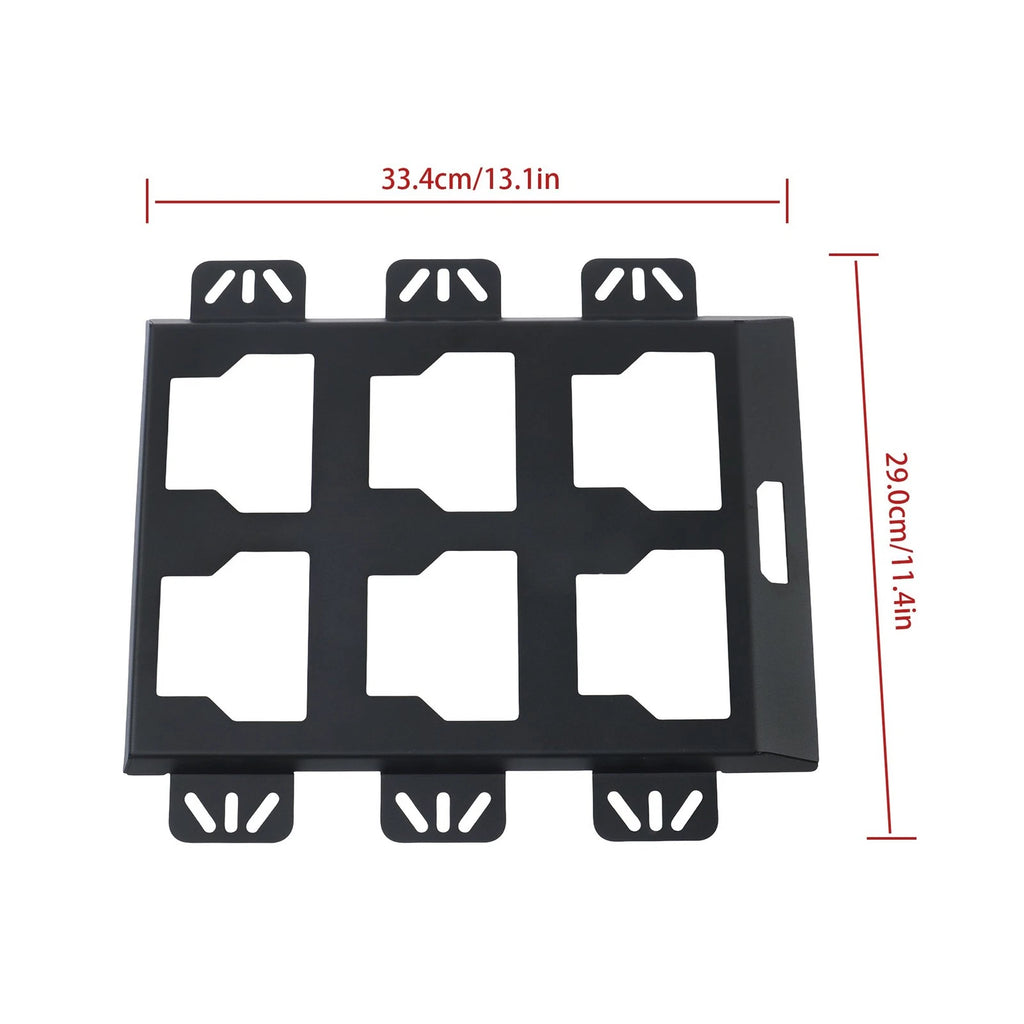 2 Pack Tool Box Mounting Plate for Tool Storage System (50Lbs)