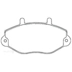 Front Disc Brake Pad Set for Ford Transit VF VG LWB (1994 - 2000)