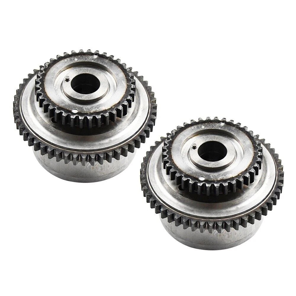 2X Cam Adjuster VVT Gears for Infiniti FX35, Nissan Frontier, NV3500 (VQ35DE, VQ40DE)