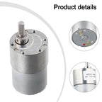 12V Gear Motor for JGB373530 (Adjustable Speed, 107RPM)