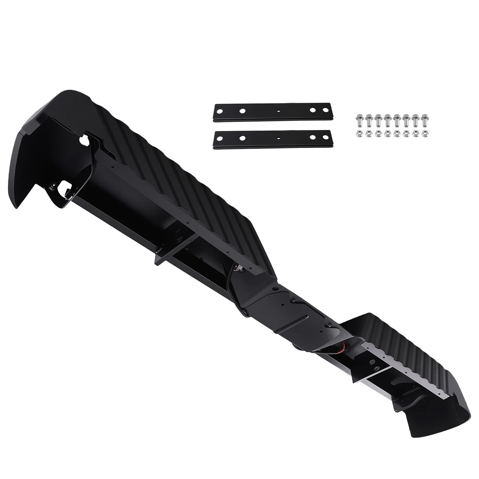 Rear Black Bumper for Ford F250 F350 F450 Super Duty (2008–2016)