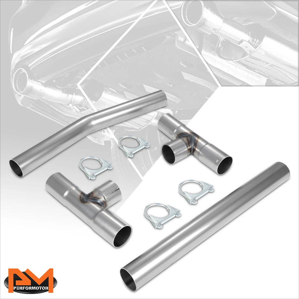 24" Straight & V-Bend Connecting Pipe Kit for Mild Steel (Fits )
