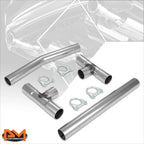24" Straight & V-Bend Connecting Pipe Kit for Mild Steel (Fits )