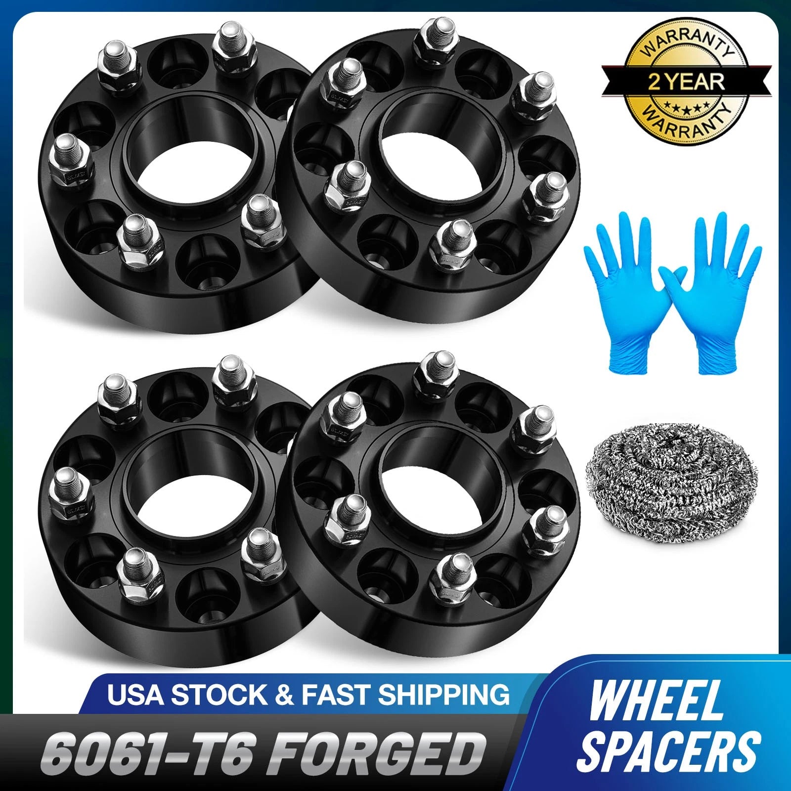 Set of 4 Hub Centric Wheel Spacers for Nissan Frontier (2005–2024)