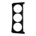Carbon Fiber Central Console Knob Cover Trim for Nissan 350Z (2003-2009)