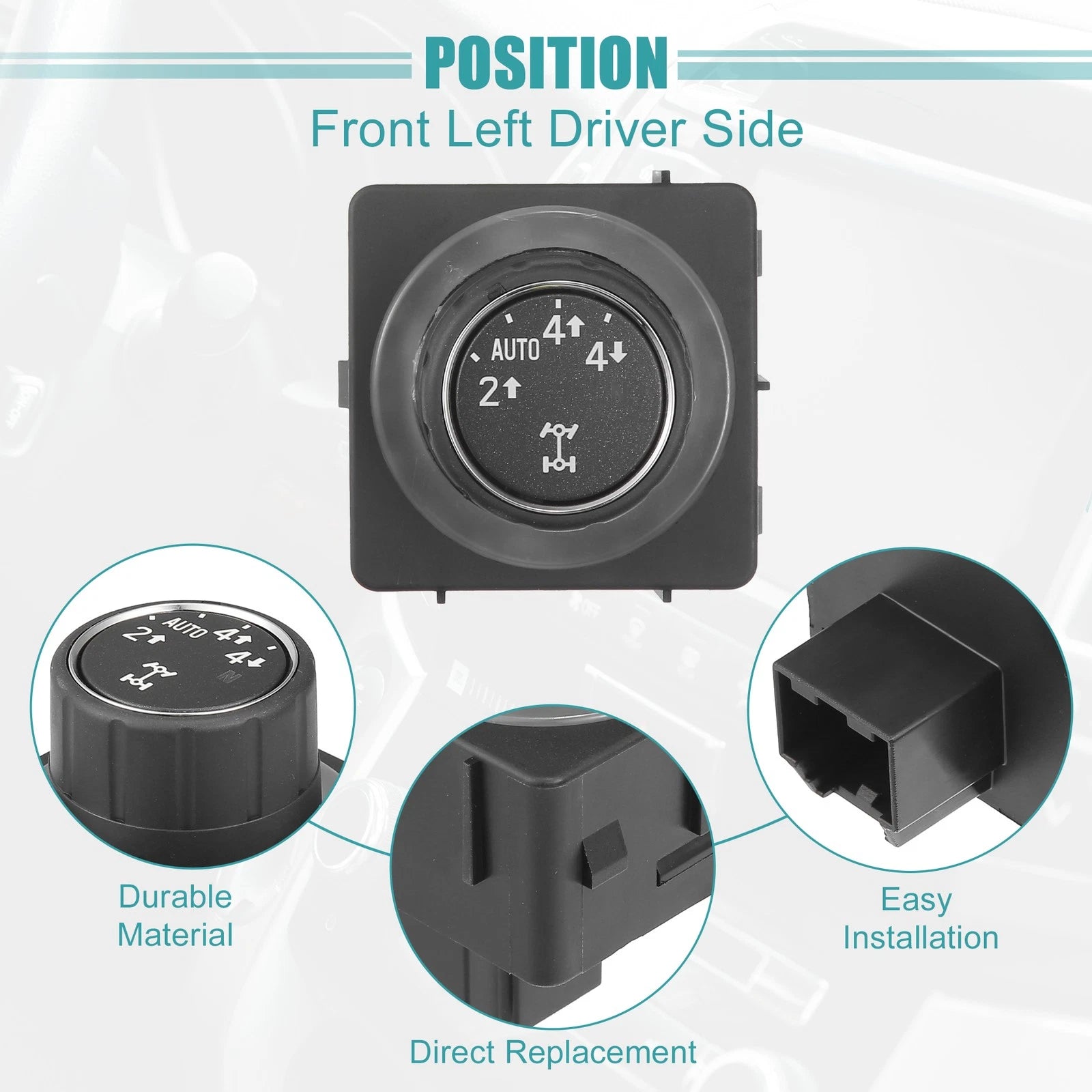 4WD Switch for Chevrolet Silverado 2500 HD (No. 84254255)