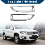 Car Rear Left & Right Covers for Honda CRV (2012-2014) - ABS Silver Tone