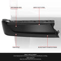 Left Bumper End Cap for Ford F-150 (2021–2024) OE Style Black