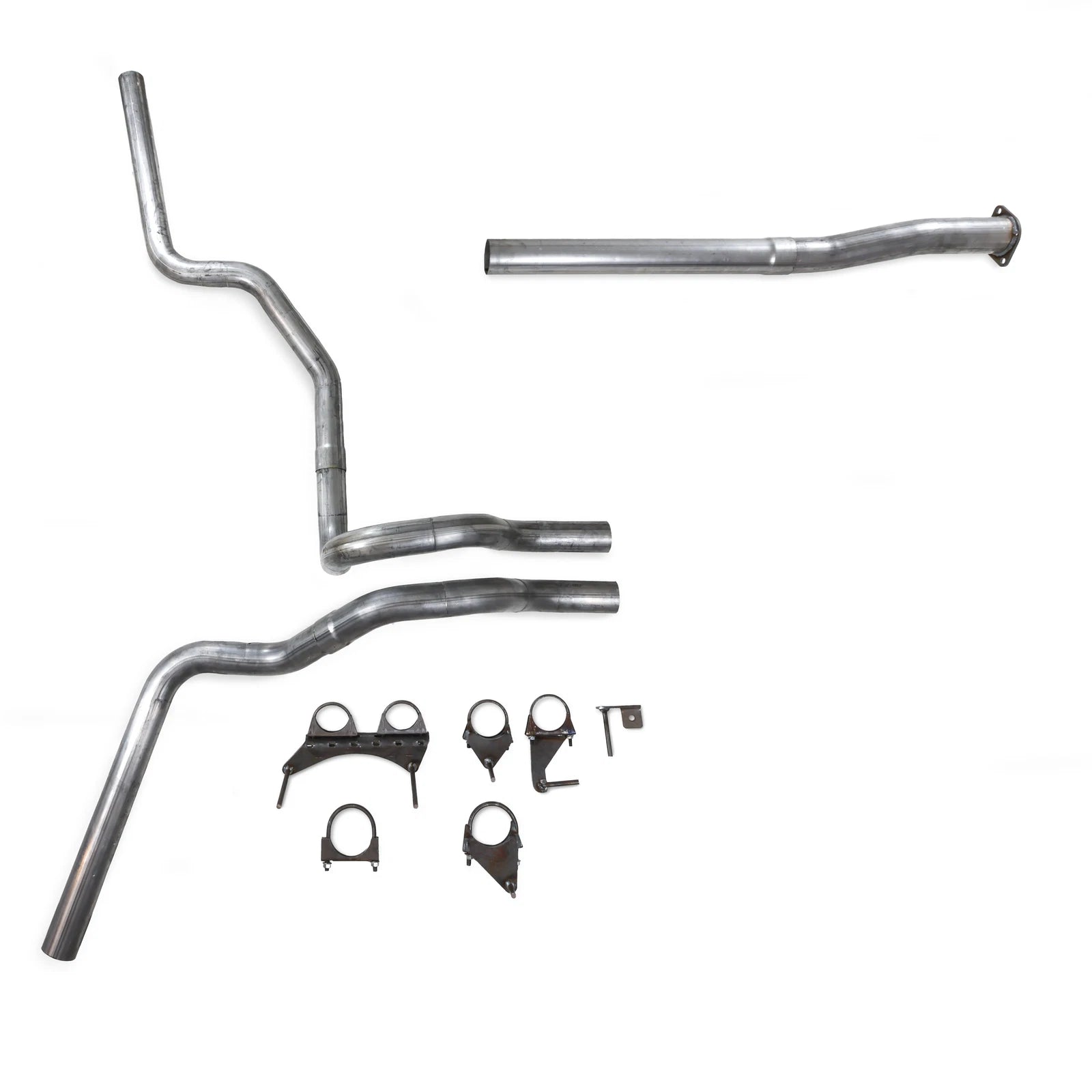 Dual Exhaust Kit for Toyota Tacoma (2016–2023) 2.5" No Muffler No Tips