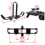 3 in 1 Universal Kayak Carrier Roof Rack for Car SUV Canoe