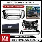 Tailgate Handle and Bezel for Chevrolet Silverado GMC Sierra (1999–2006)