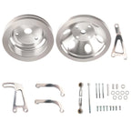 Engine Pulley Combo Kit for Chevy 283-305-327-350 (1963–1987)