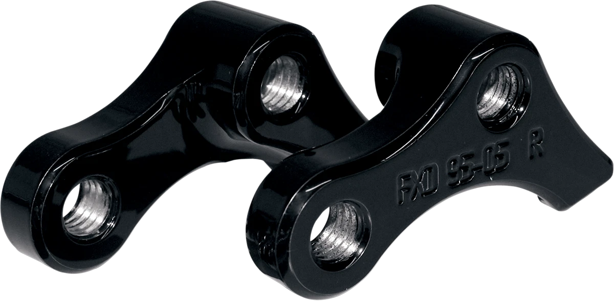 Lowering Kit for Harley Davidson Dyna (1999–2005) - Lowers 1" - Black Powder Coated