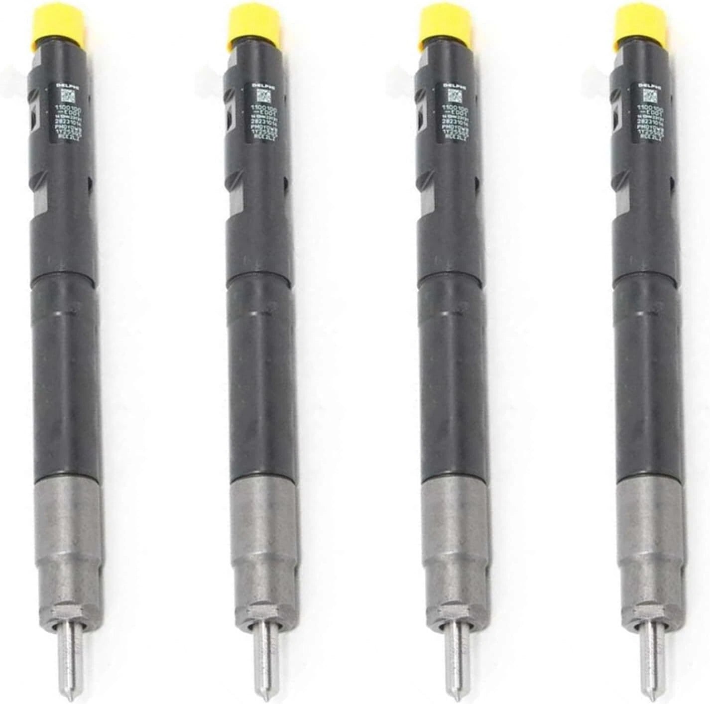 Set of 4 Fuel Injectors EJBR00301D A6710170121 for Ssangyong Actyon Rexton